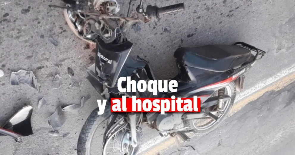 Padre e hijo internados tras protagonizar un accidente de tránsito