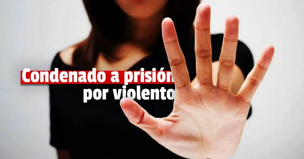 Por golpear a su pareja con un hierro fue condenado a 4 años de prisión efectiva