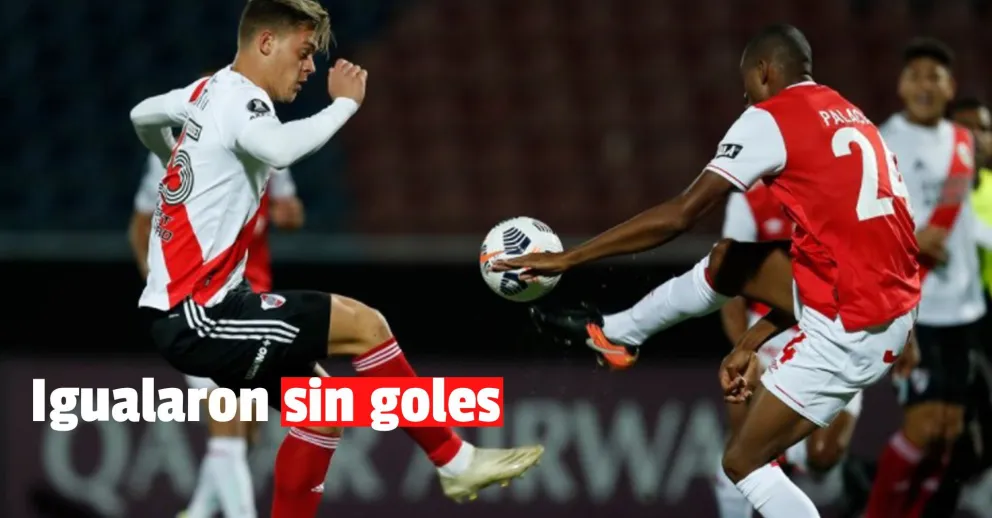 River empató 0 a 0 frente a Independiente Santa Fe por la Copa Libertadores