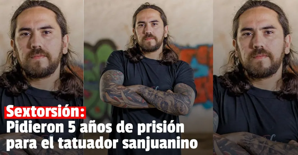 Caso de "sextorsión": la Fiscalía pidió 5 años de prisión efectiva para el tatuador