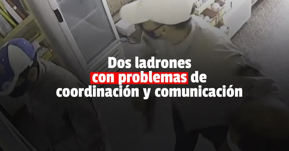 Entraron a robar y salieron peleados