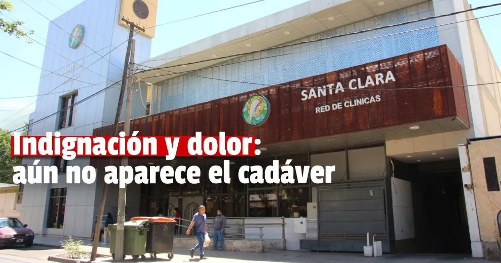 La clínica Santa Clara perdió el cadáver de su padre y aún no lo encuentran