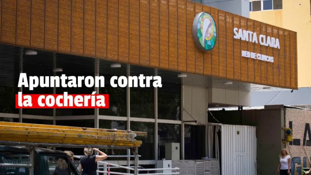 Desde la Clínica Santa Clara se desligaron del hecho y culparon a la cochería
