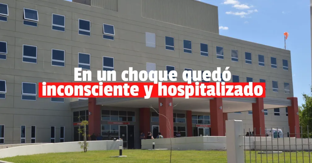 Un hombre quedó herido tras chocar su moto contra un auto