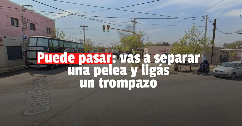 Policías fueron a separar una pelea y terminaron golpeados