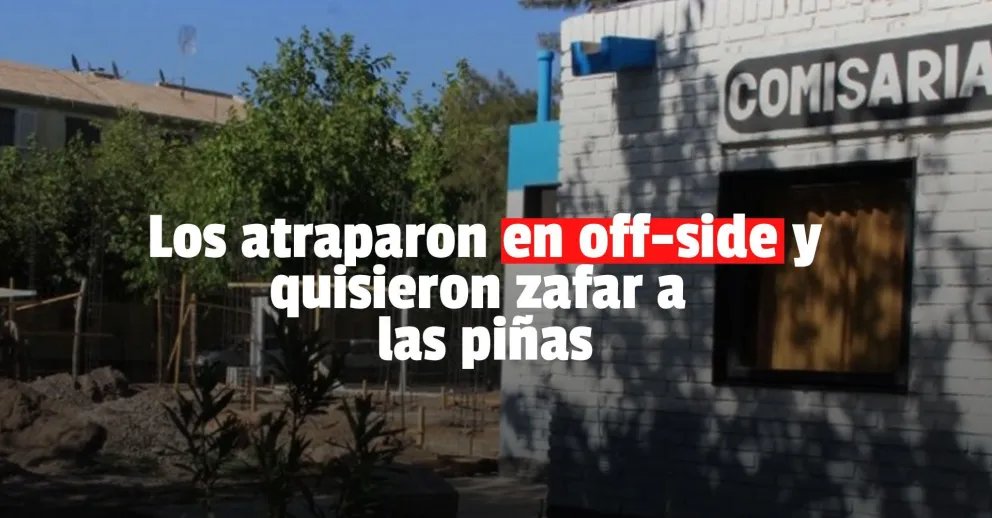 Les encontraron drogas y quisieron pegarle a los policías para escapar