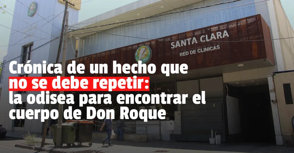 Cuerpo perdido: cronología de un hecho insólito