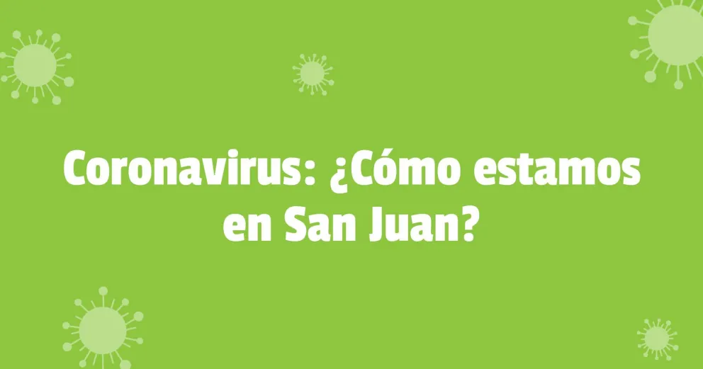 Coronavirus en San Juan: dos decesos y 253 contagios en las últimas 24 horas