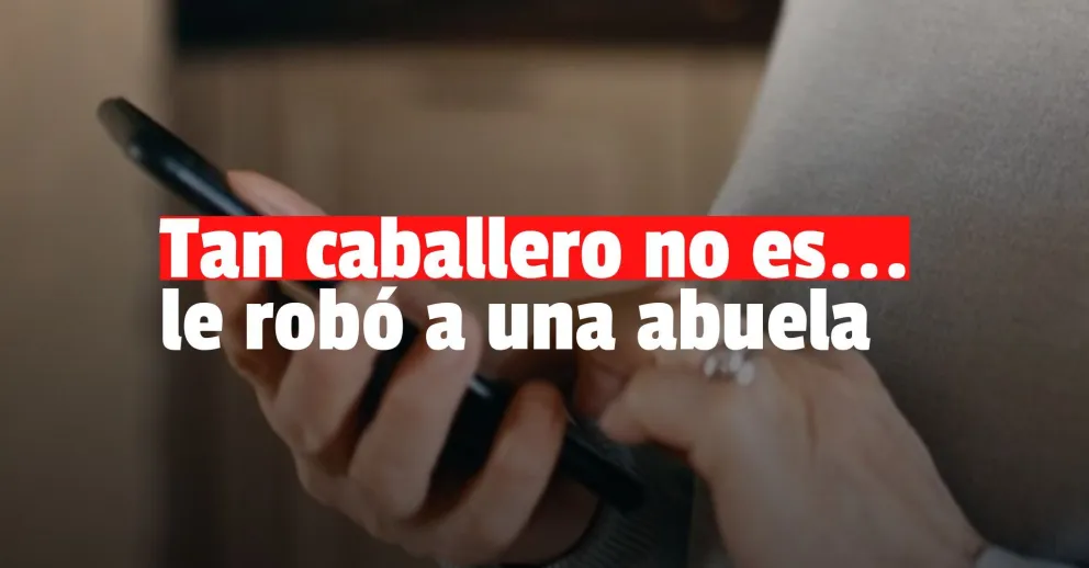 Le robaron el celular a una mujer cuando salió de hacer las compras