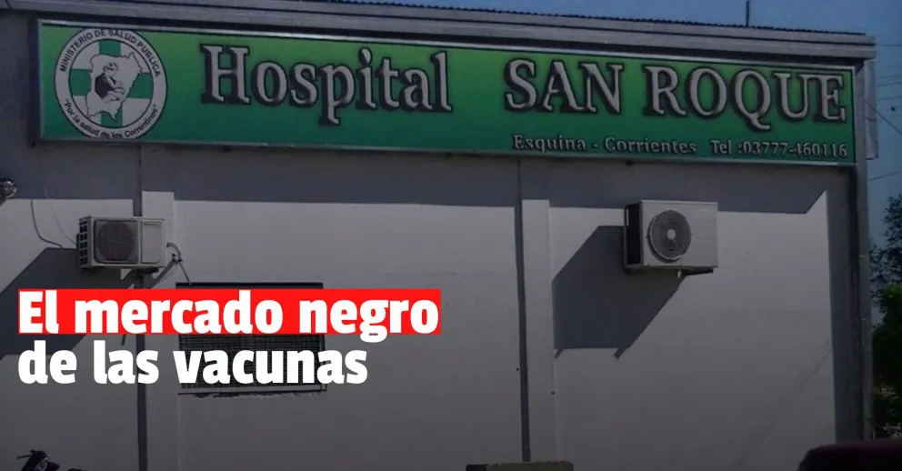 Corrientes: detuvieron a dos trabajadores de salud por robar y vender vacunas en el mercado negro