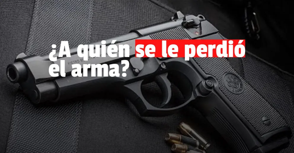 Encontraron un arma de fuego cargada en la vía pública y se investiga el hecho