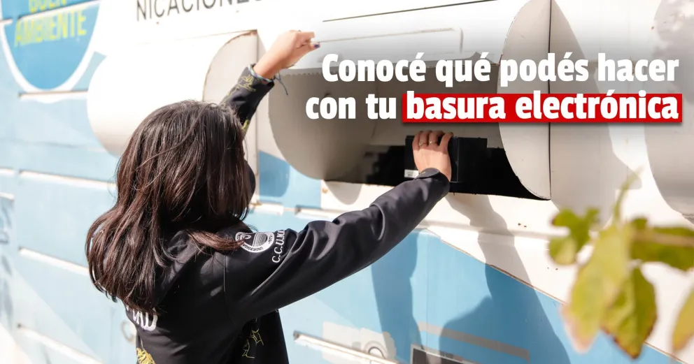 El Colegio Central y la Municipalidad de Capital se unen para reciclar aparatos electrónicos