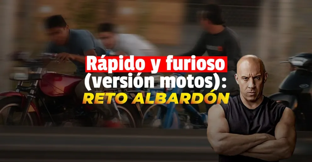 Polémica en Albardón: un cuatriciclo y una moto chocaron en una picada ilegal
