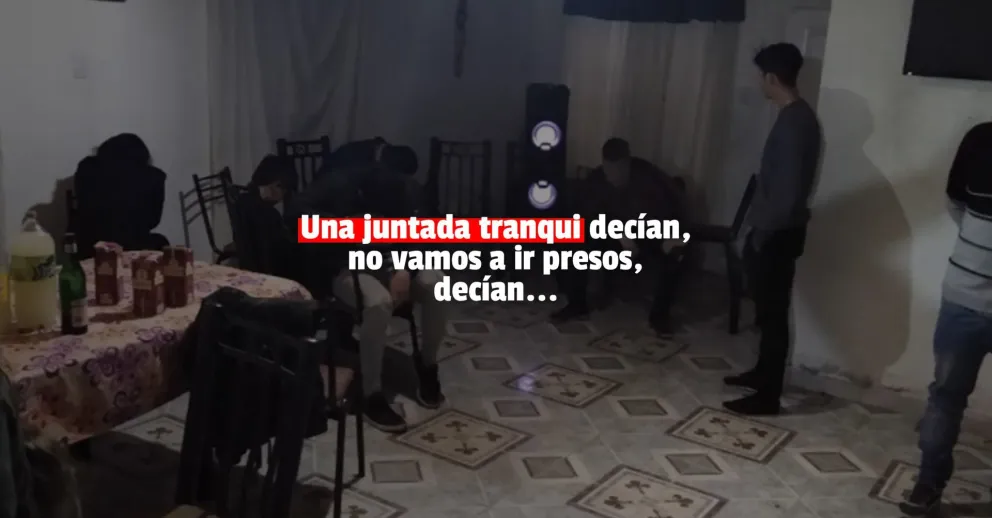 Ocho detenidos en una juntada clandestina
