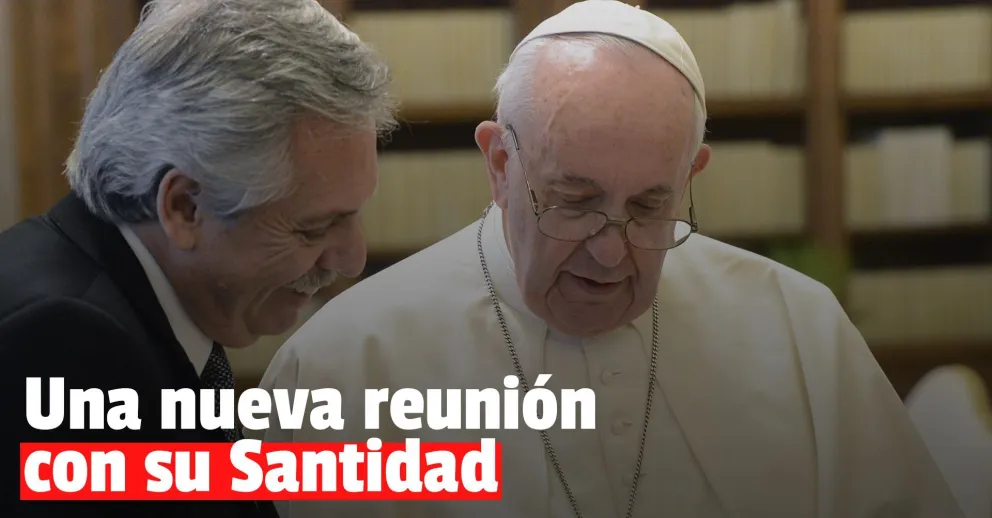 Alberto Fernández se reunió con el papa Francisco para charlar sobre el FMI