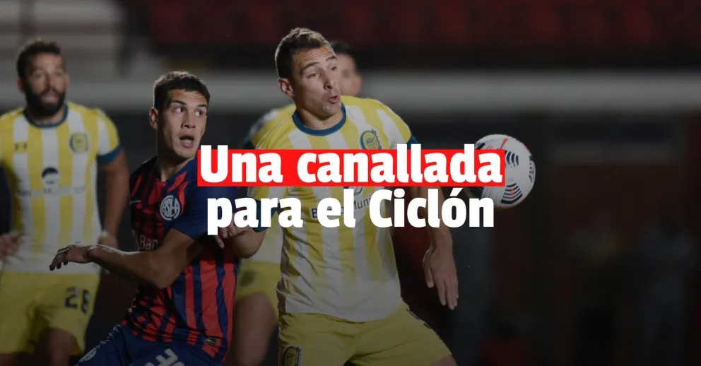 San Lorenzo perdió con Rosario Central y quedó eliminado de la Sudamericana