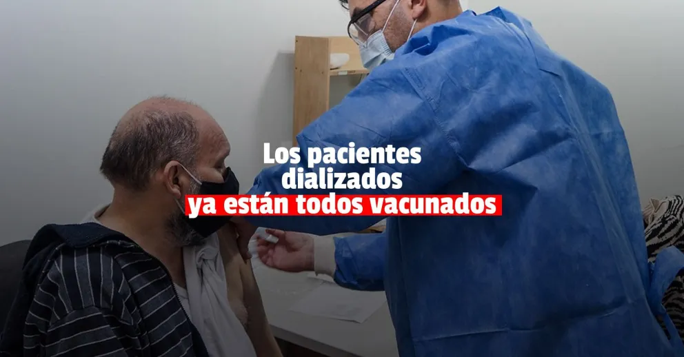 Terminaron de vacunar a los sanjuaninos dializados