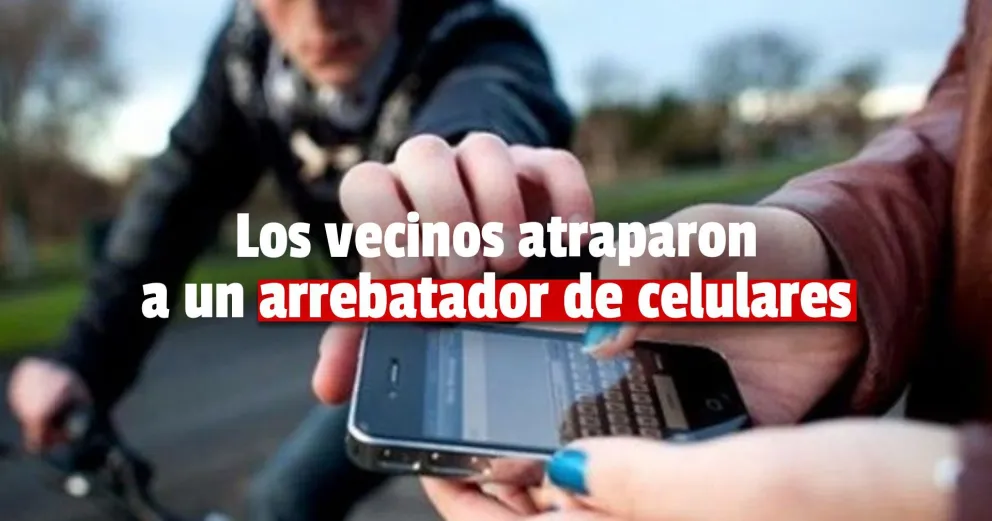 Para robarle el celular arrastró y tiró al piso a una mujer, está detenido