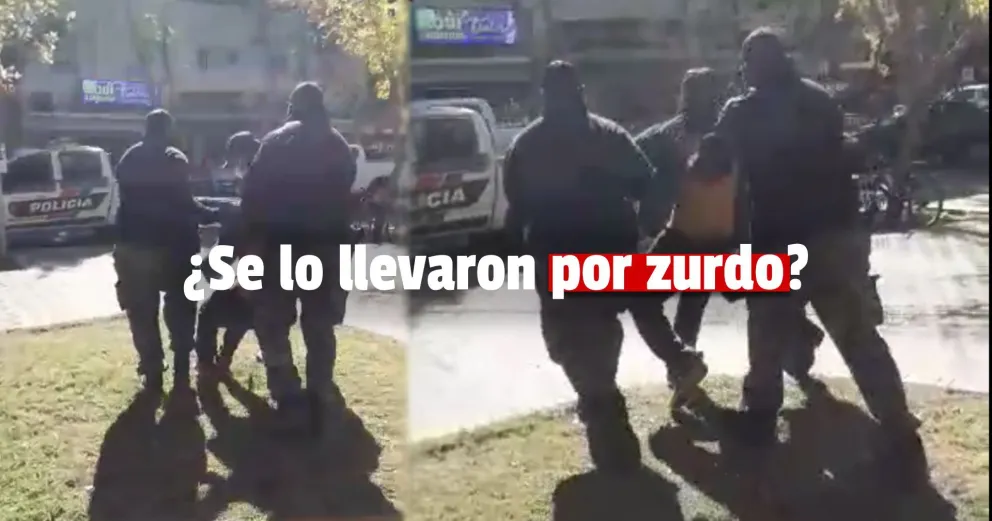 Polémica por la detención de un militante de izquierda en Plaza 25 de Mayo