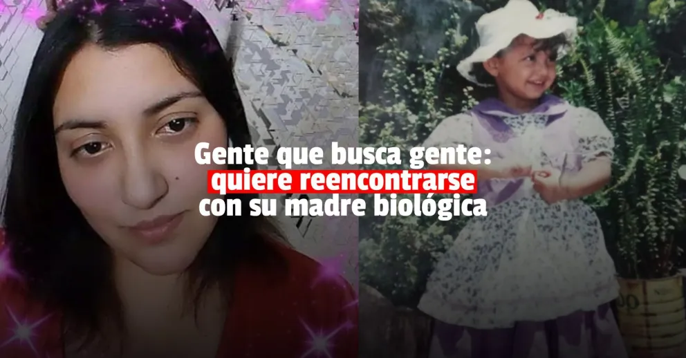 Una mendocina busca a su madre biológica y a sus hermanas sanjuaninas