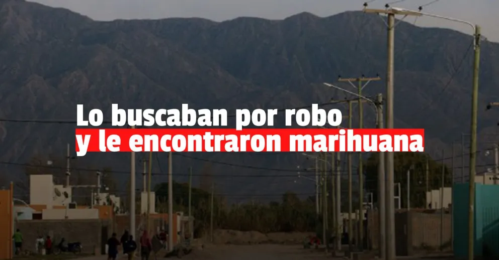 Allanamiento en el Valle Grande: droga, elementos robados y un detenido