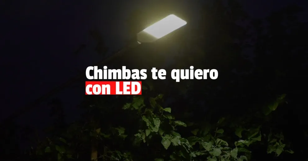 Chimbas: inauguraron iluminación LED en la villa San Patricio