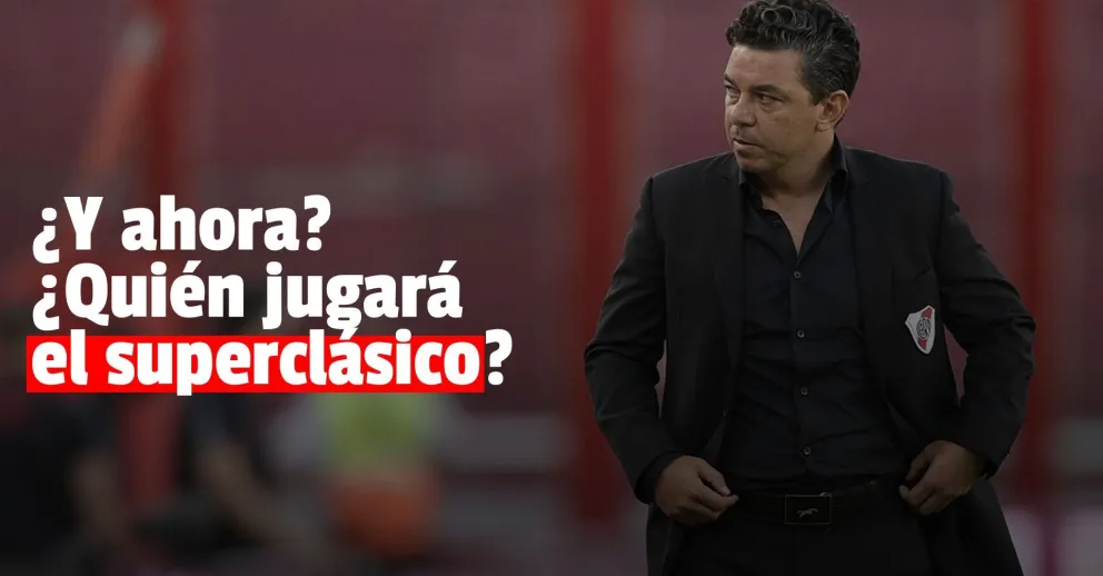 Éstos son los 10 jugadores de River que se perderán el superclásico