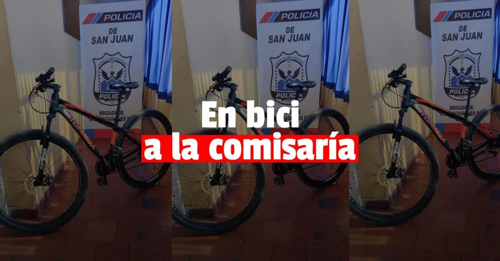 Detuvieron a un delincuente que robaba bicicletas en la provincia