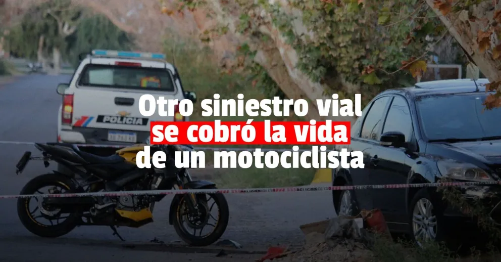 Un motociclista falleció tras chocar con un auto