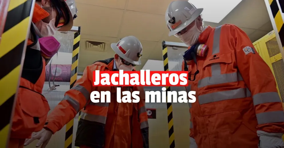 ¿Cuántos jachalleros trabajan actualmente en una de las empresas instaladas en el departamento?