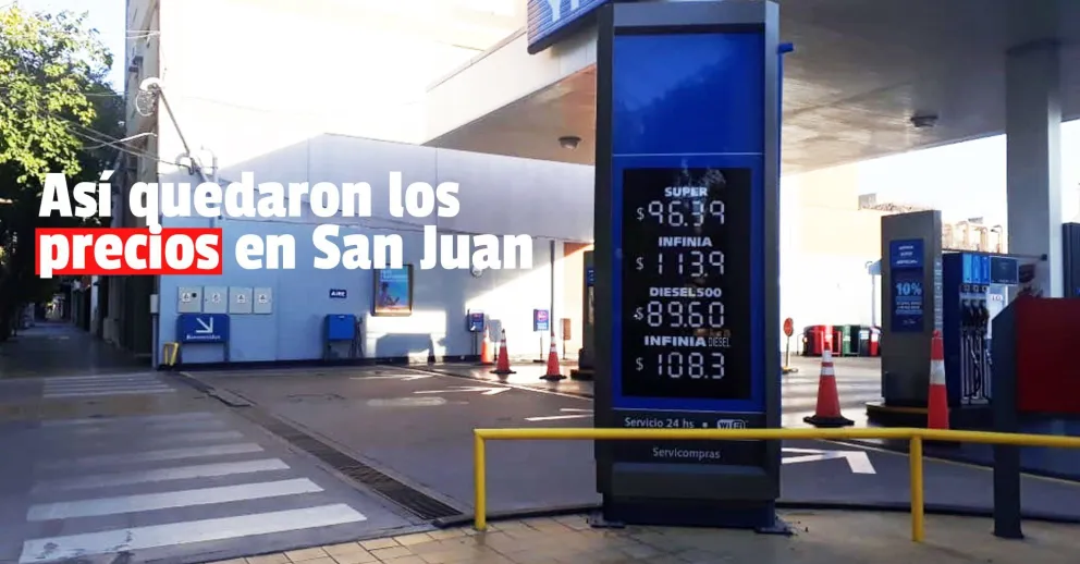 Así quedaron los precios de los combustibles tras el aumento del 5 %