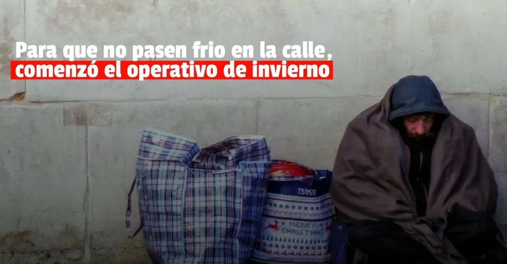 Comenzó el Operativo de Invierno en la provincia