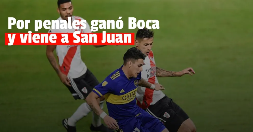 Boca sacó diferencia en penales y jugará en San Juan.