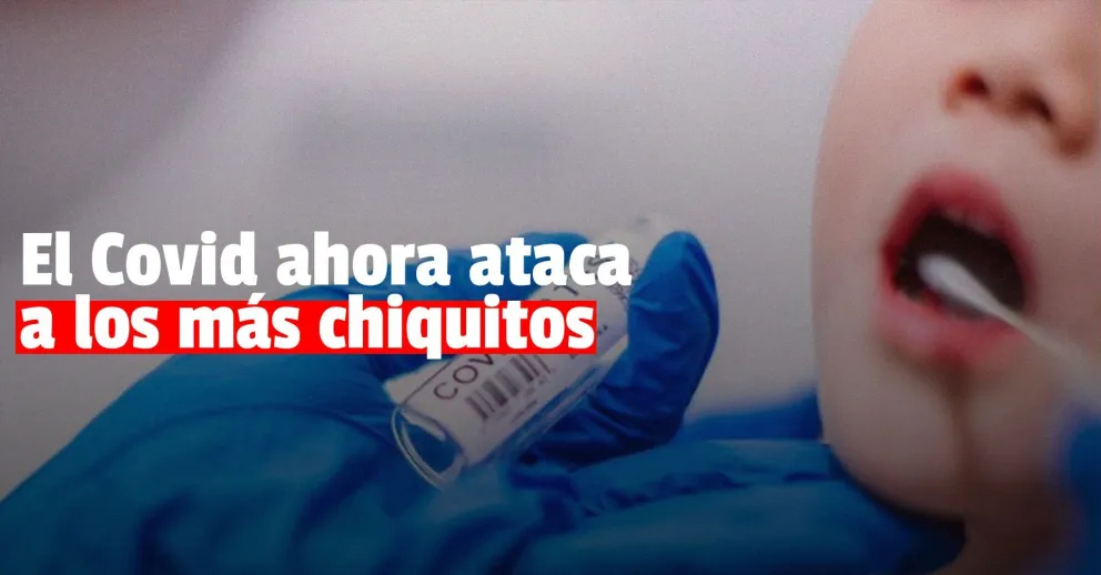 Aumentan los casos de niños internados por Covid