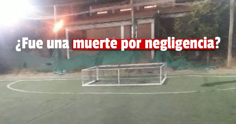 Detuvieron a un hombre por la muerte de un niño de 4 años al que le cayó un arco encima