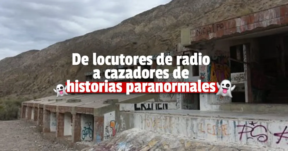 Un grupo de locutores grabó situaciones paranormales en el hotel abandonado de Zonda