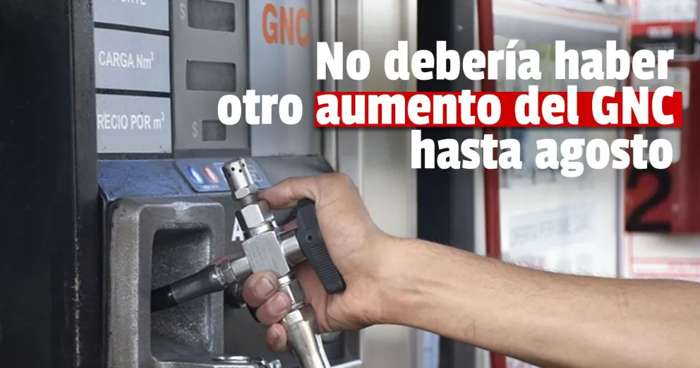 Confirman que no habría nuevos aumentos en el precio del GNC