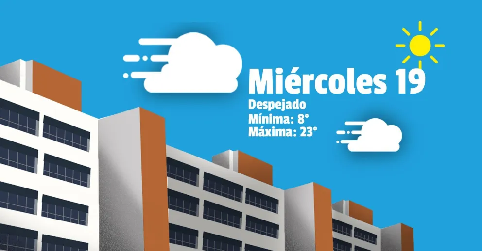 Miércoles tibio antes de la llegada del frío