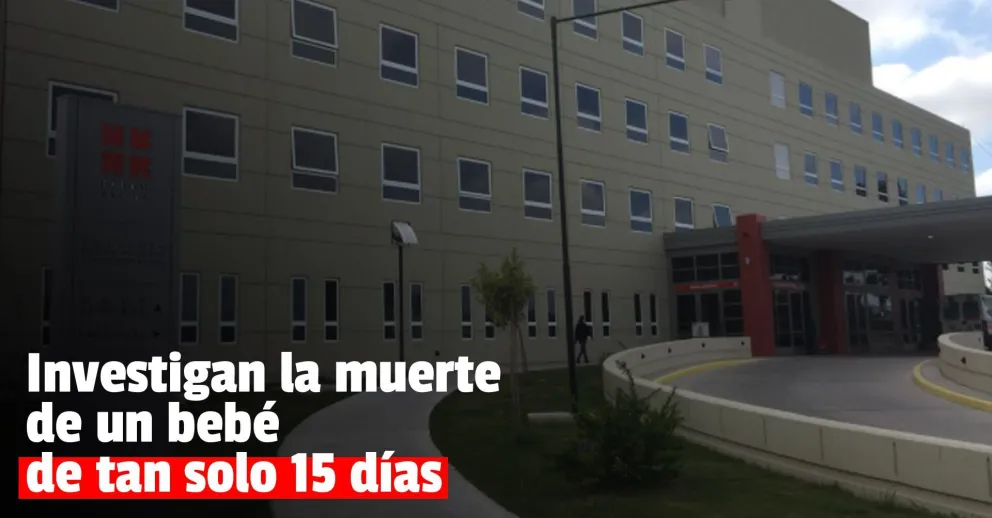 Un bebé de 15 días llegó muerto al Hospital Rawson