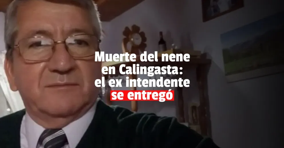 Se entregó el ex intendente de Calingasta por la muerte del niño que se le cayó el arco encima
