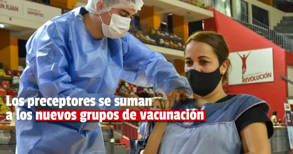 Desde este viernes se podrán inscribir los preceptores para recibir la vacuna contra el COVID-19
