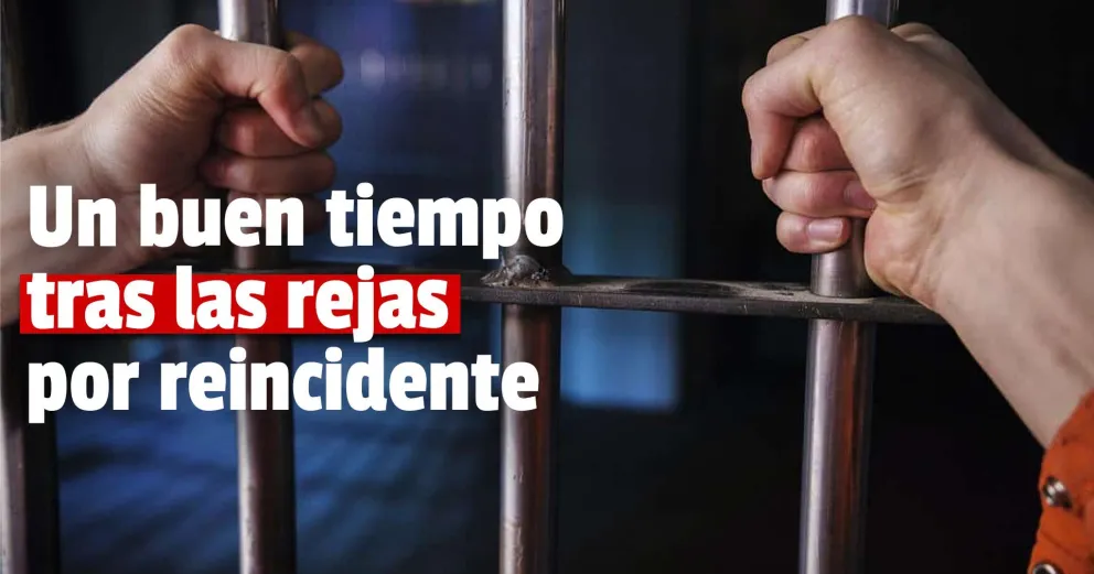 Le dieron 1 año y 8 meses de prisión a un ladrón reincidente