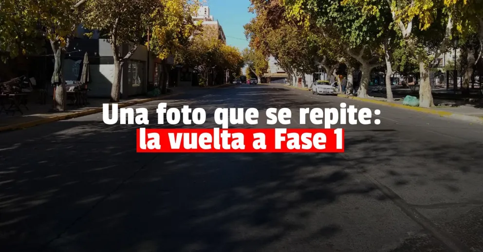 Calles vacías y pocos peatones, la cara de la vuelta a Fase 1