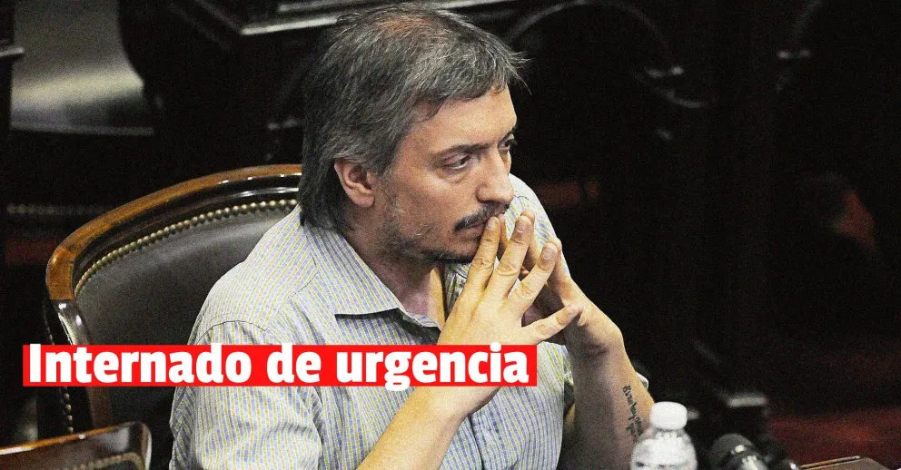 Internación de urgencia para Máximo Kirhcher