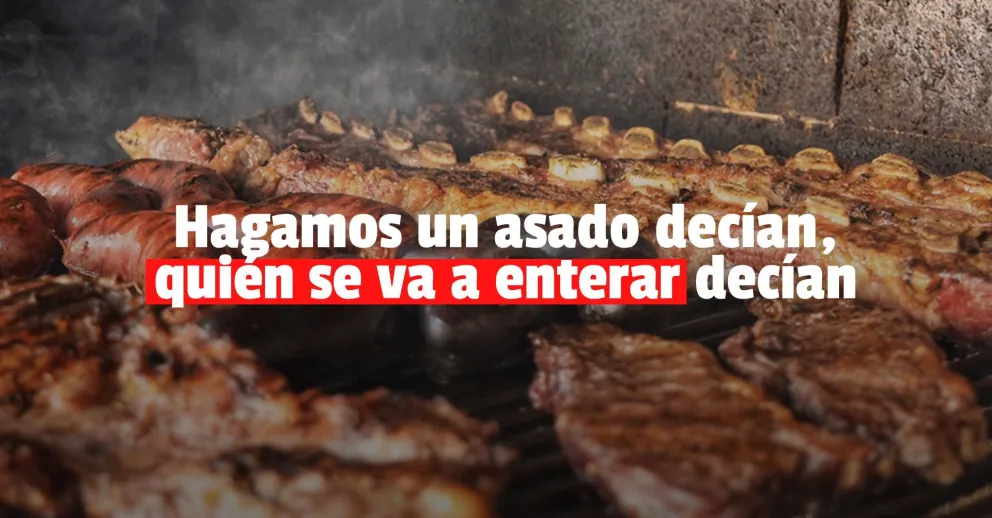 Iban a comer un asado en el dique y los paró la policía