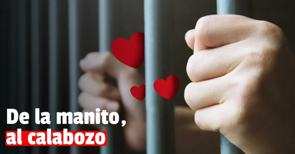 Una pareja se ofuscó cuando los iban a entrevistar y golpearon a los policías