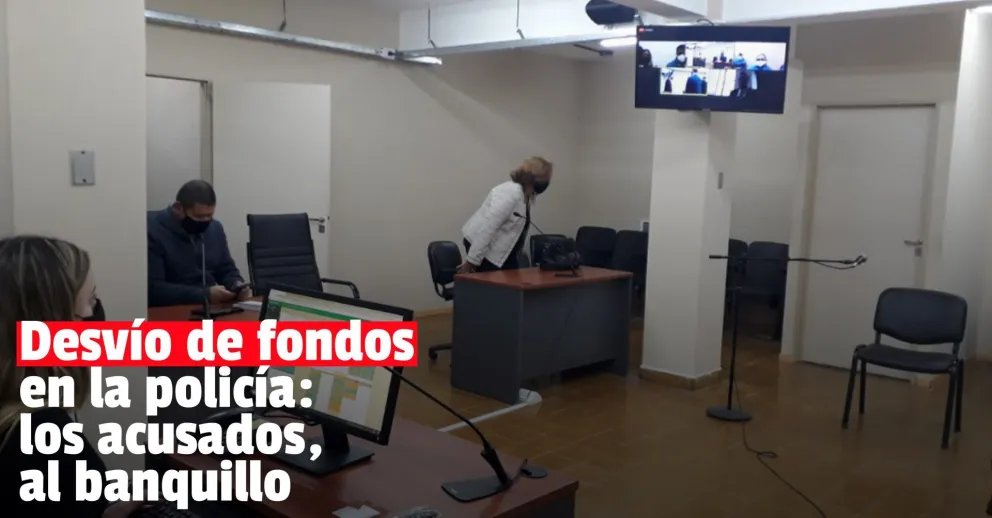 Comenzó la audiencia por el desvío de fondos en la policía