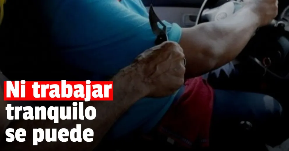 Asaltaron a un remisero en la Villa América