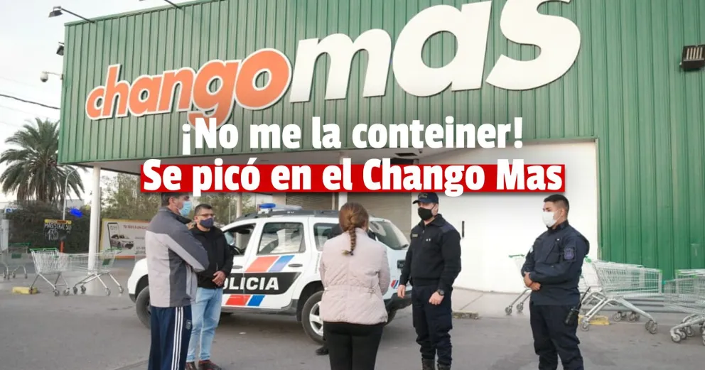 Llegó la policía al Chango Mas: querían retener a los empleados hasta las 20 horas