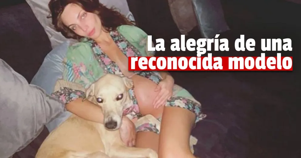 Una famosa modelo sanjuanina fue mamá y compartió las tiernas imágenes en las redes